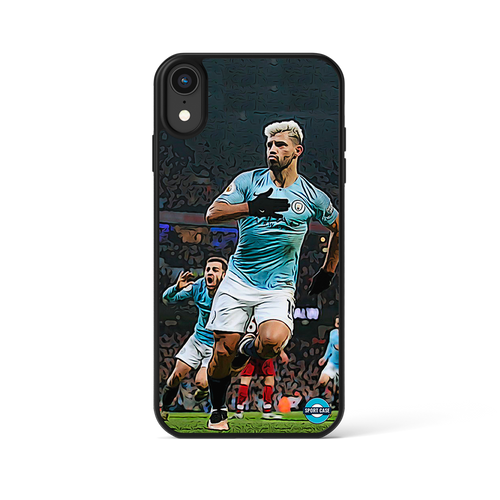 coque de téléphone personnalisable joueur aguero cit