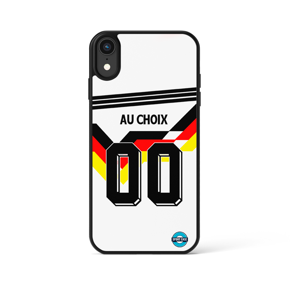 coque téléphone football maillot vintage allemagne 1990