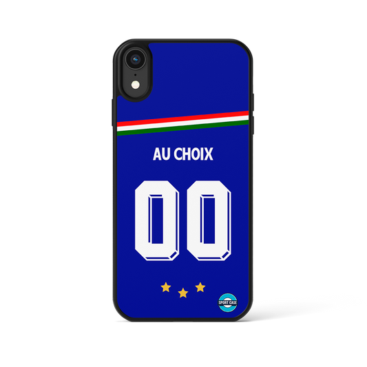 coque téléphone football maillot vintage italie 1990