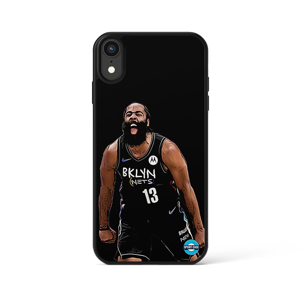 coque de téléphone personnalisable célébration joueur James Harden nba