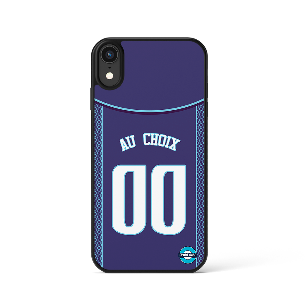 coque téléphone personnalisable nba Hornets Charlotte