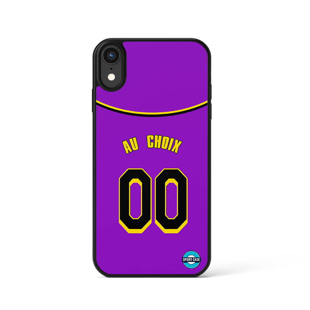 coque de téléphone personnalisable nba los angeles lakers