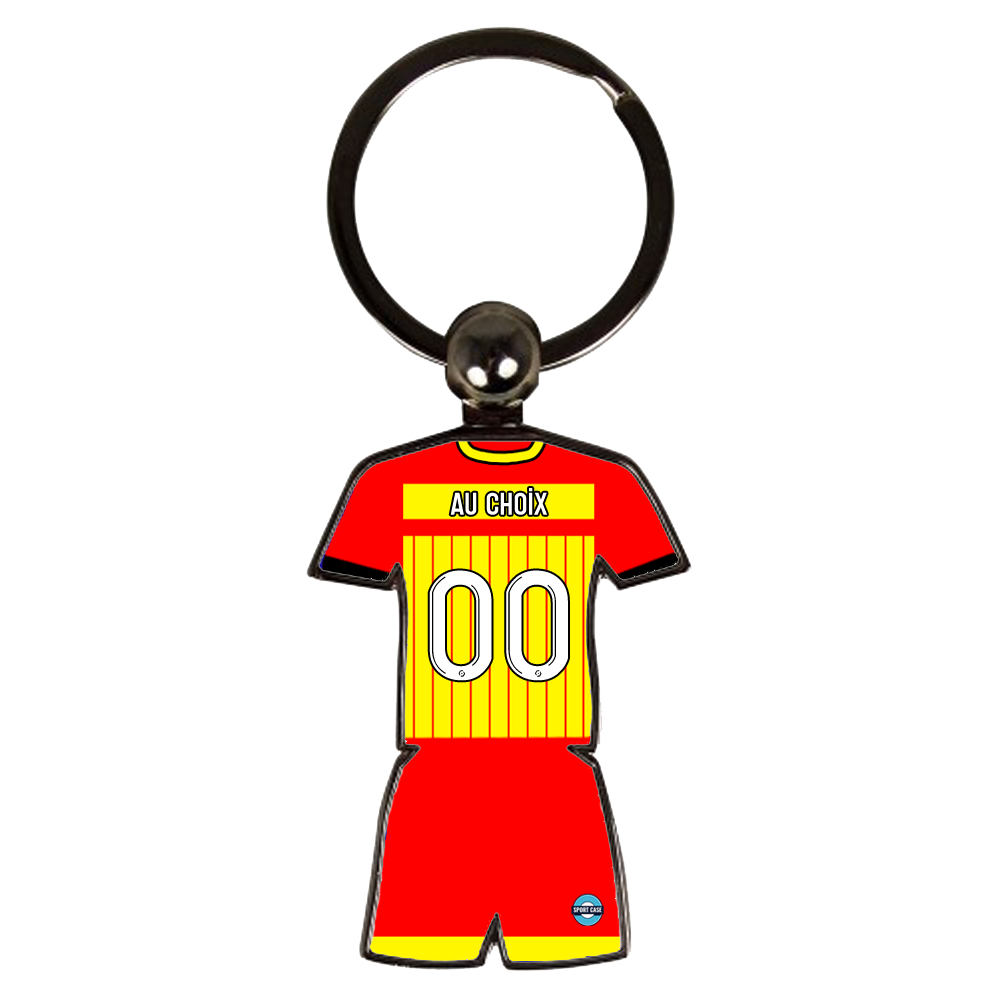 porte clef maillot foot ligue 1 rc lens