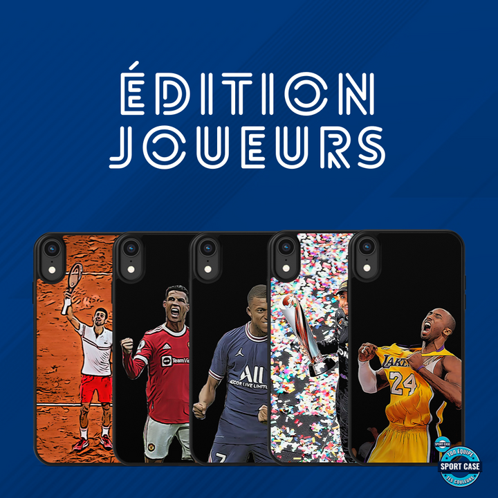 coque de téléphone éditions joueurs sportcase