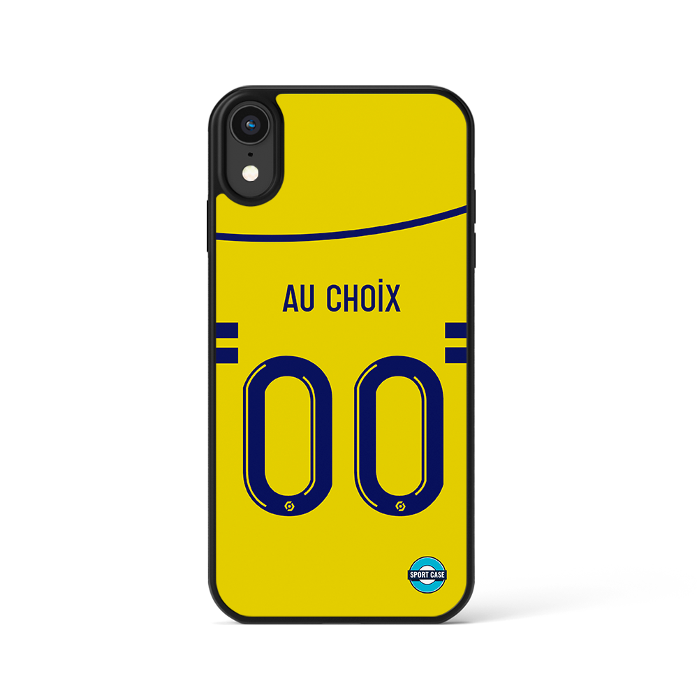 coque téléphone personnalisable football ligue 2 club maillot Pau FC domicile