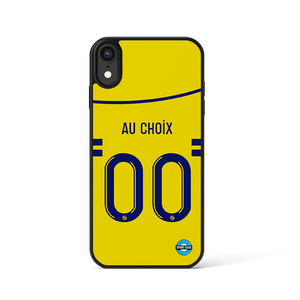 coque téléphone personnalisable football ligue 2 club maillot Pau FC domicile