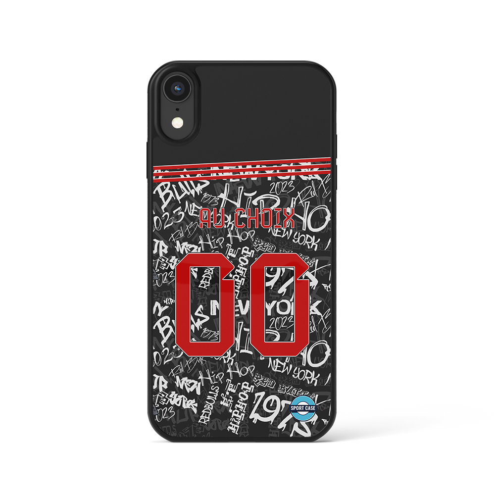 coque téléphone personnalisable maillot football club mls usa new york redbull