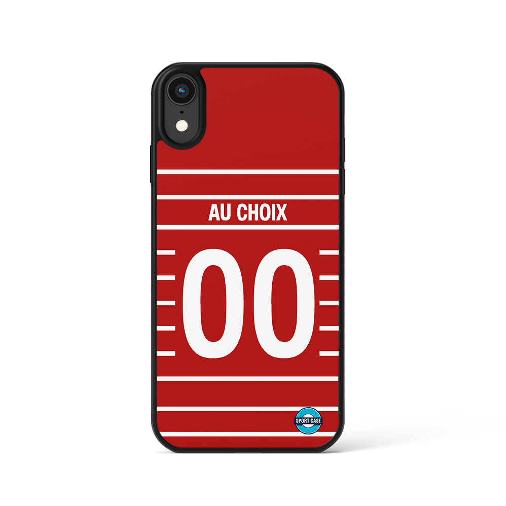coque téléphone personnalisable football club maillot Standard Liège domicile