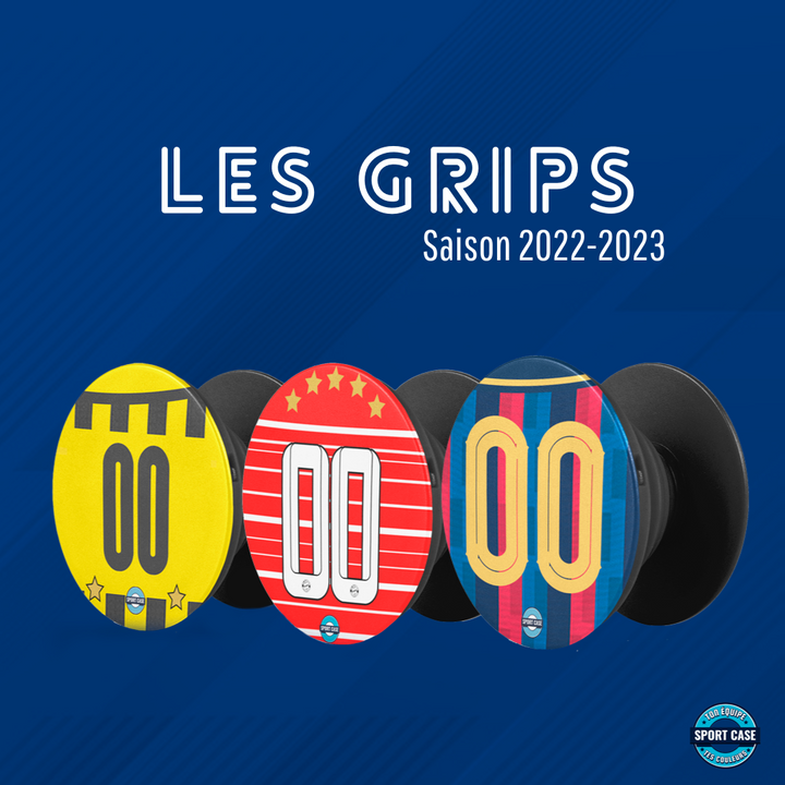 les grips popsocket sportcase personnalisable