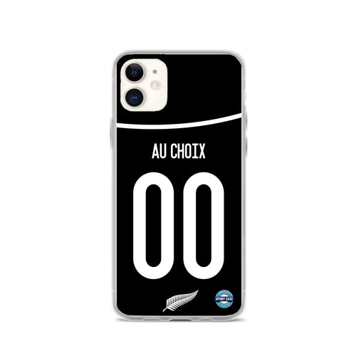 coque téléphone personnalisable rugby all blacks nouvelle zélande
