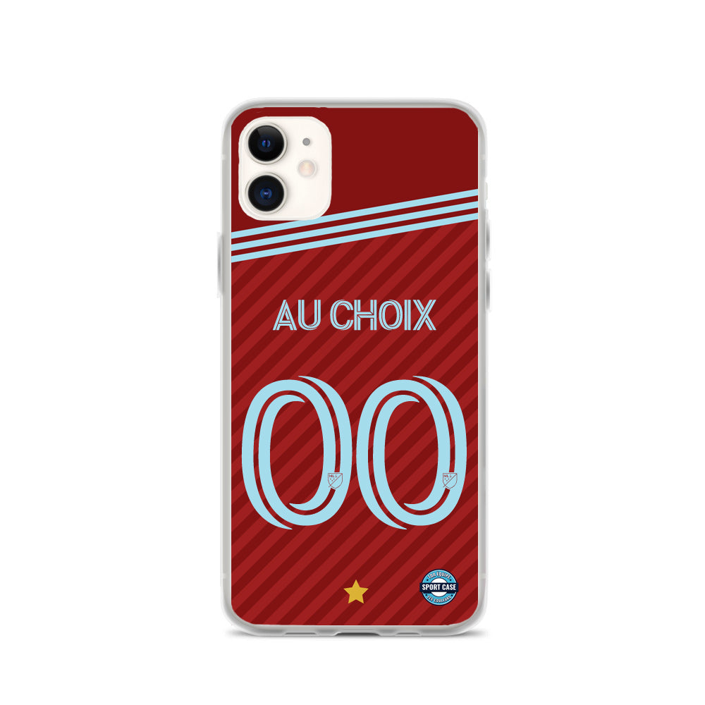 coque téléphone personnalisable maillot football club mls usa Colorado rapids