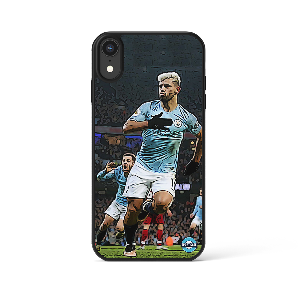 coque de téléphone personnalisable joueur aguero cit 