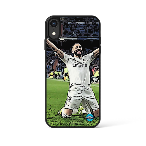 coque de téléphone personnalisable joueur benzema réal madrid