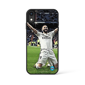 coque de téléphone personnalisable joueur benzema réal madrid