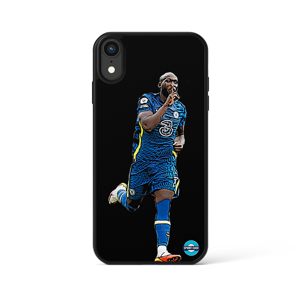 coque de téléphone personnalisable célébration joueur lukaku chelsea