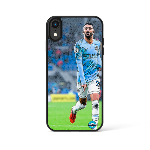 coque de téléphone personnalisable célébration joueur Mahrez manchester city