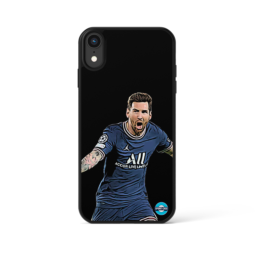 coque téléphone personnalisable foot célébration messi psg paris