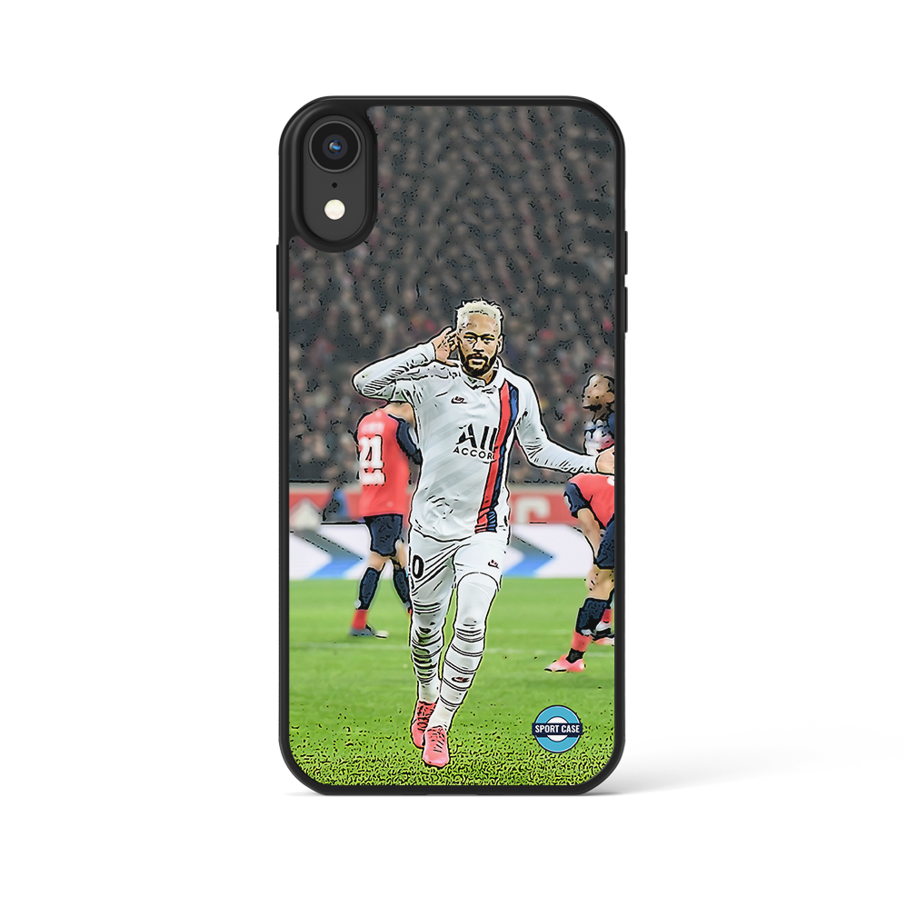 coque de téléphone personnalisable célébration joueur neymar psg paris