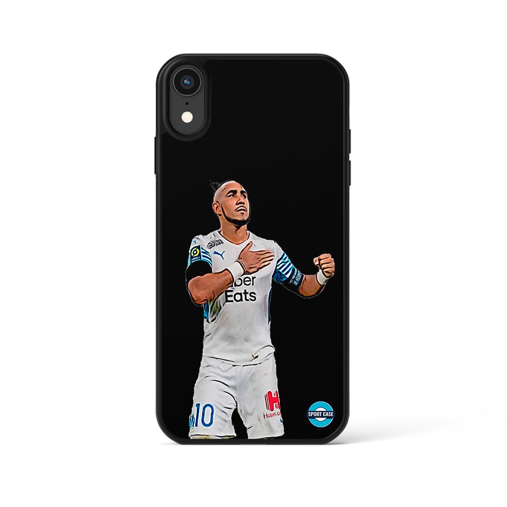 coque de téléphone personnalisable célébration joueur payet dimitri om marseille