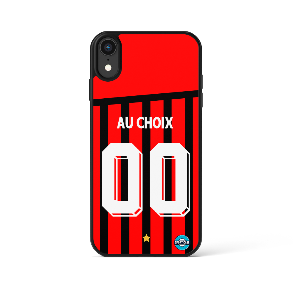 coque téléphone football maillot vintage ac milan 1991
