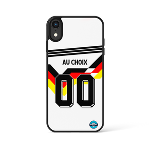 coque téléphone football maillot vintage allemagne 1990