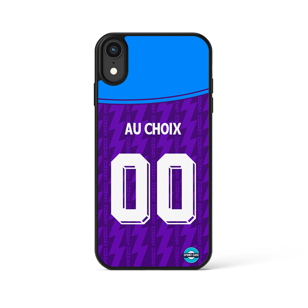 coque téléphone football maillot vintage arsenal 1994