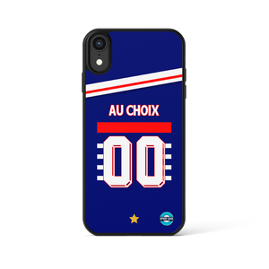coque téléphone football personnalisable foot euro maillot vintage France mondial 98