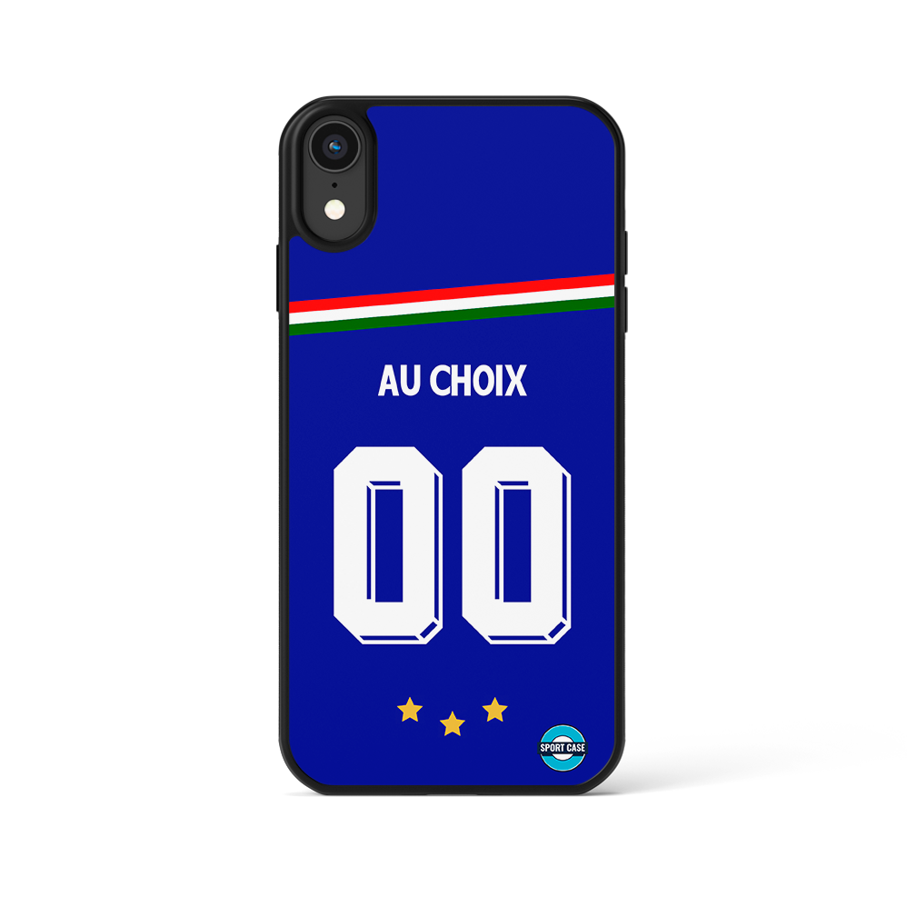 coque téléphone football maillot vintage italie 1990