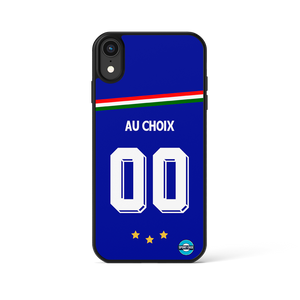 coque téléphone football maillot vintage italie 1990