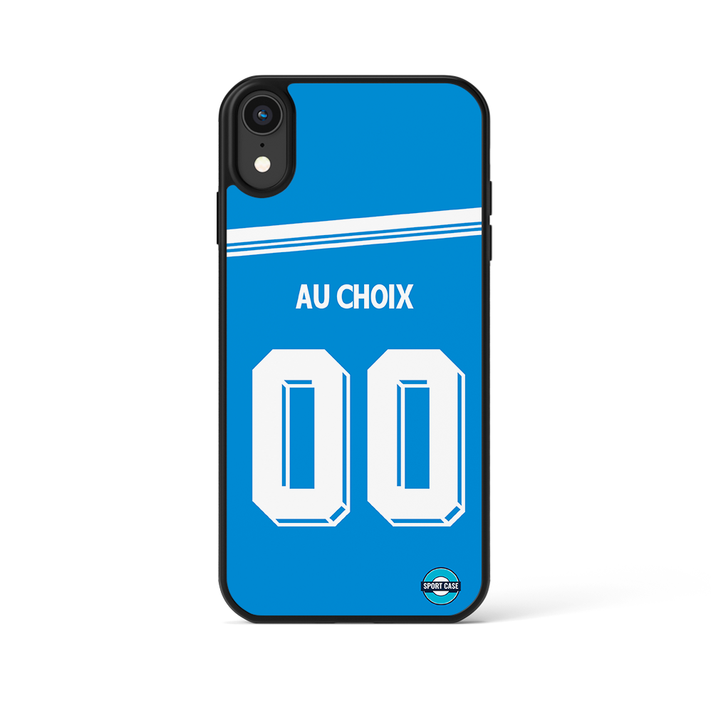 coque téléphone football maillot vintage naples 1985