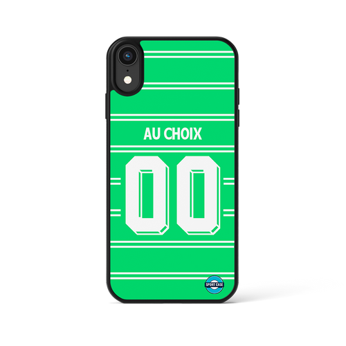 coque téléphone football maillot vintage saint etienne  1980