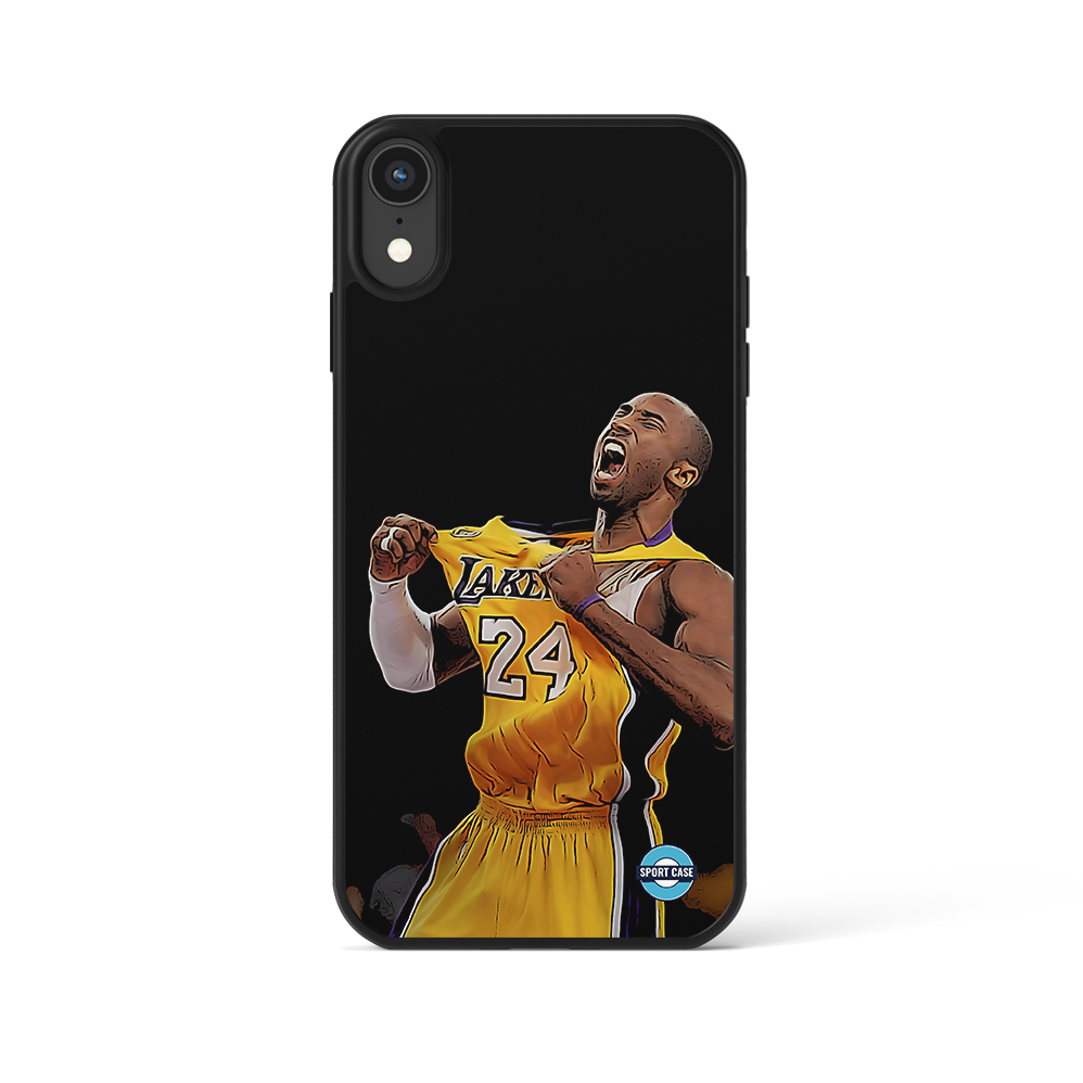 coque de téléphone personnalisable célébration joueur  Kobe Bryant NBA