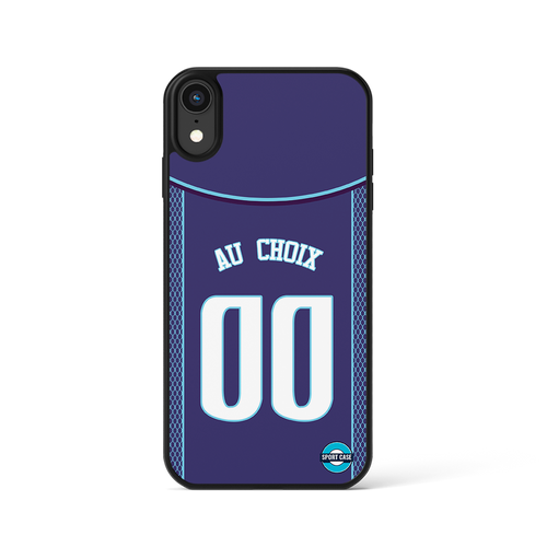 coque téléphone personnalisable nba Hornets Charlotte