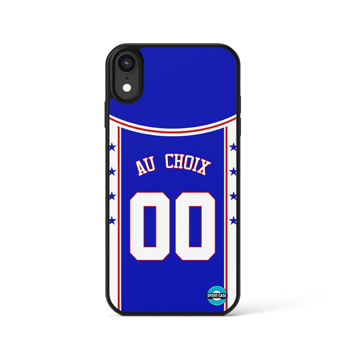 coque téléphone personnalisable nba 76ers de Philadelphie