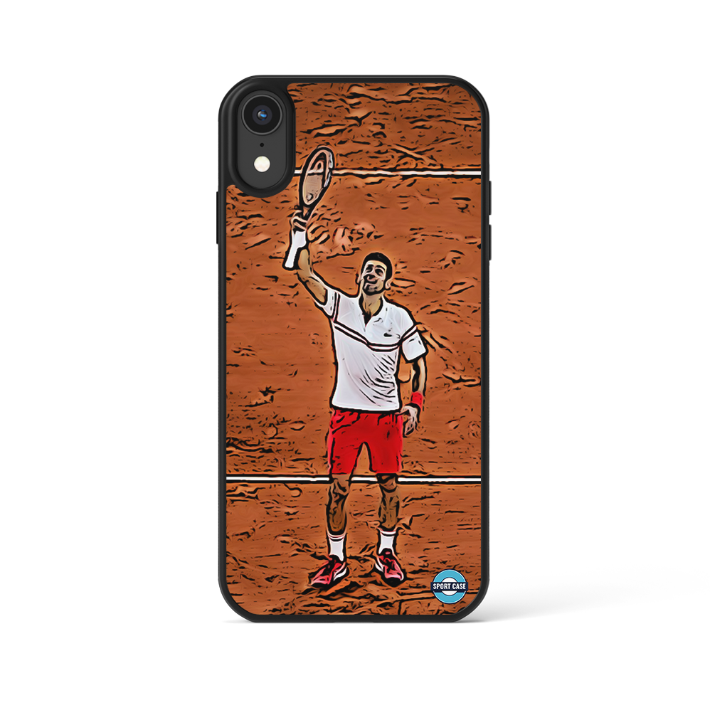 coque téléphone tennis djokovic rolland garos