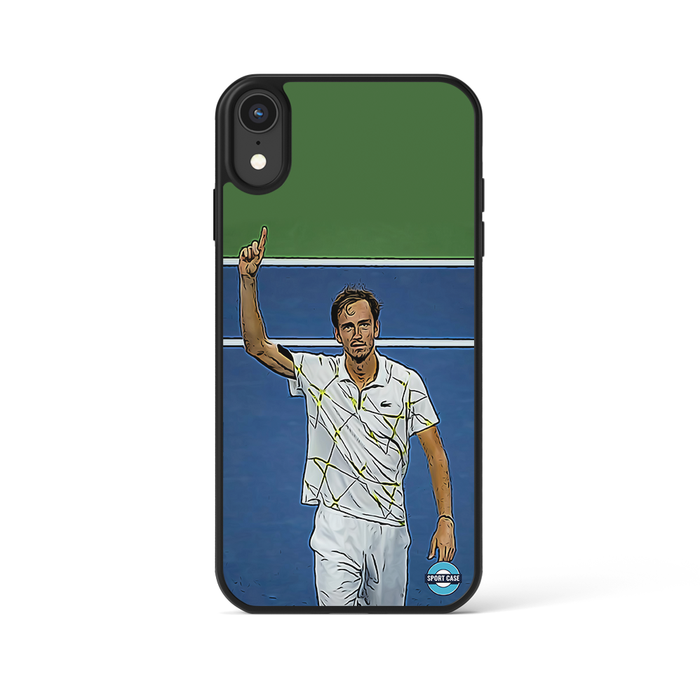 coque joueur tennis Medvedev us open