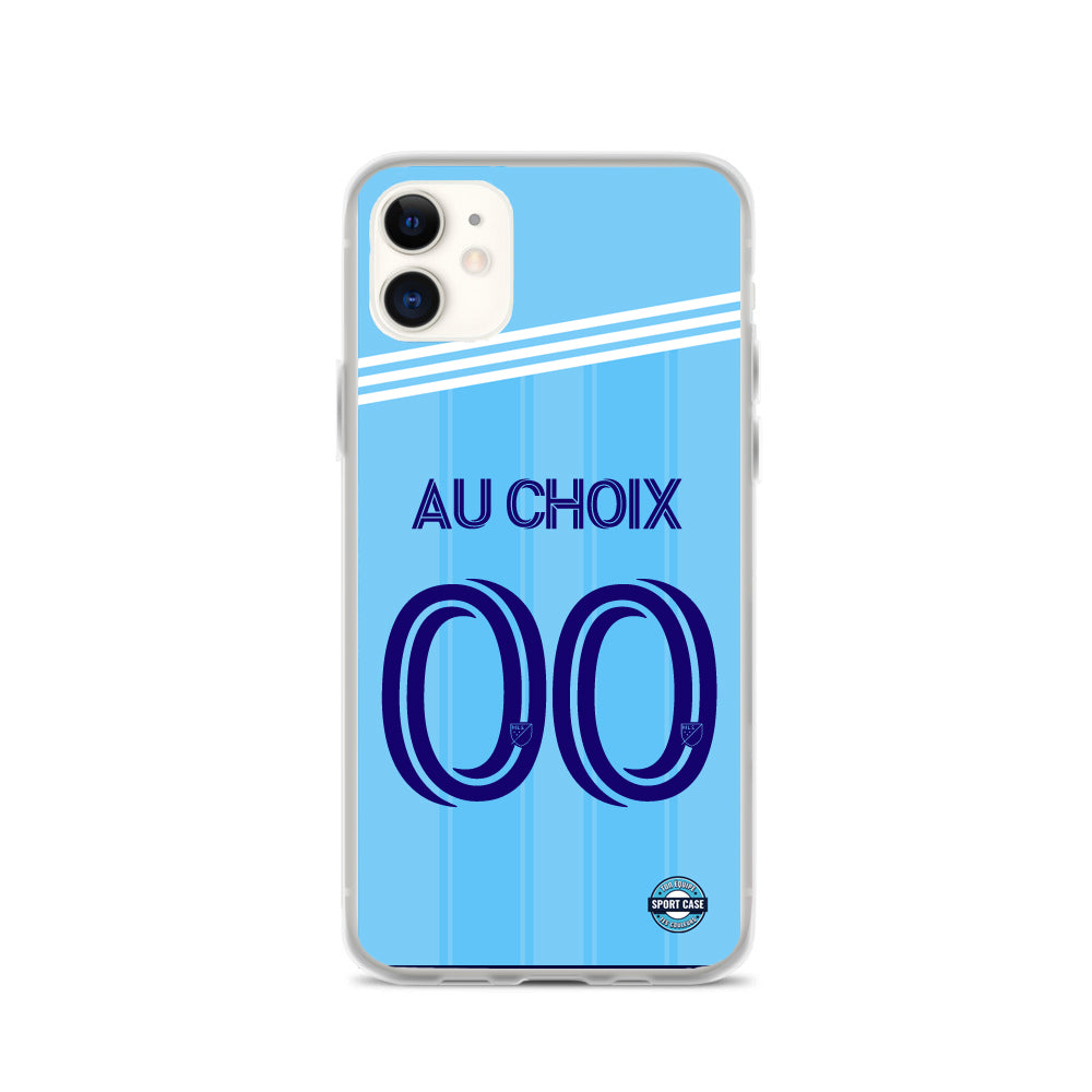 coque téléphone personnalisable maillot football club mls usa new york city