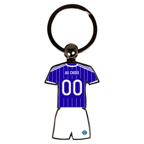porte clef maillot foot ligue 1 strasbourg