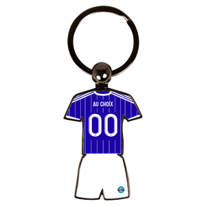 porte clef maillot foot ligue 1 strasbourg